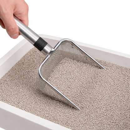 Premium Stainless Steel Litter Scoop