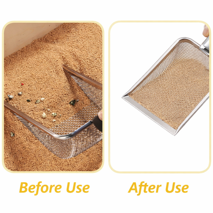 Premium Stainless Steel Litter Scoop